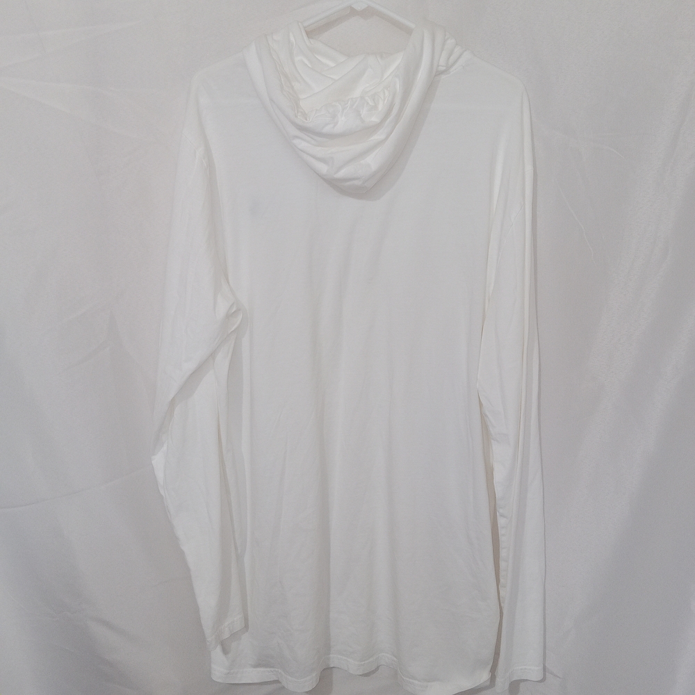 Polo Ralph Lauren Men's Hooded T-Shirt White Size LT Blue Pony LS Preppy - Picture 6 of 12